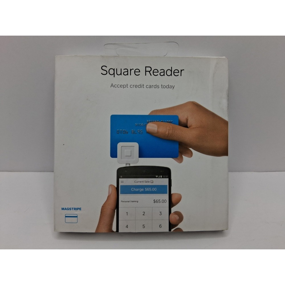Square Reader Magstripe Credit Card Reader iPhone iPad Android POS